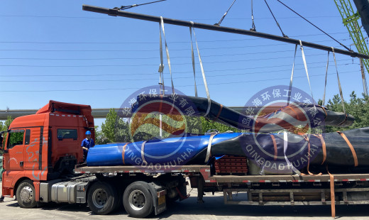 華海完成云南客戶采購(gòu)的橡膠水壩訂單